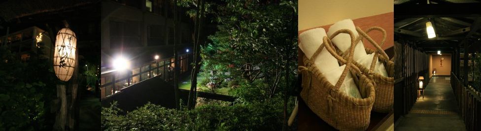 <"夜の館内"